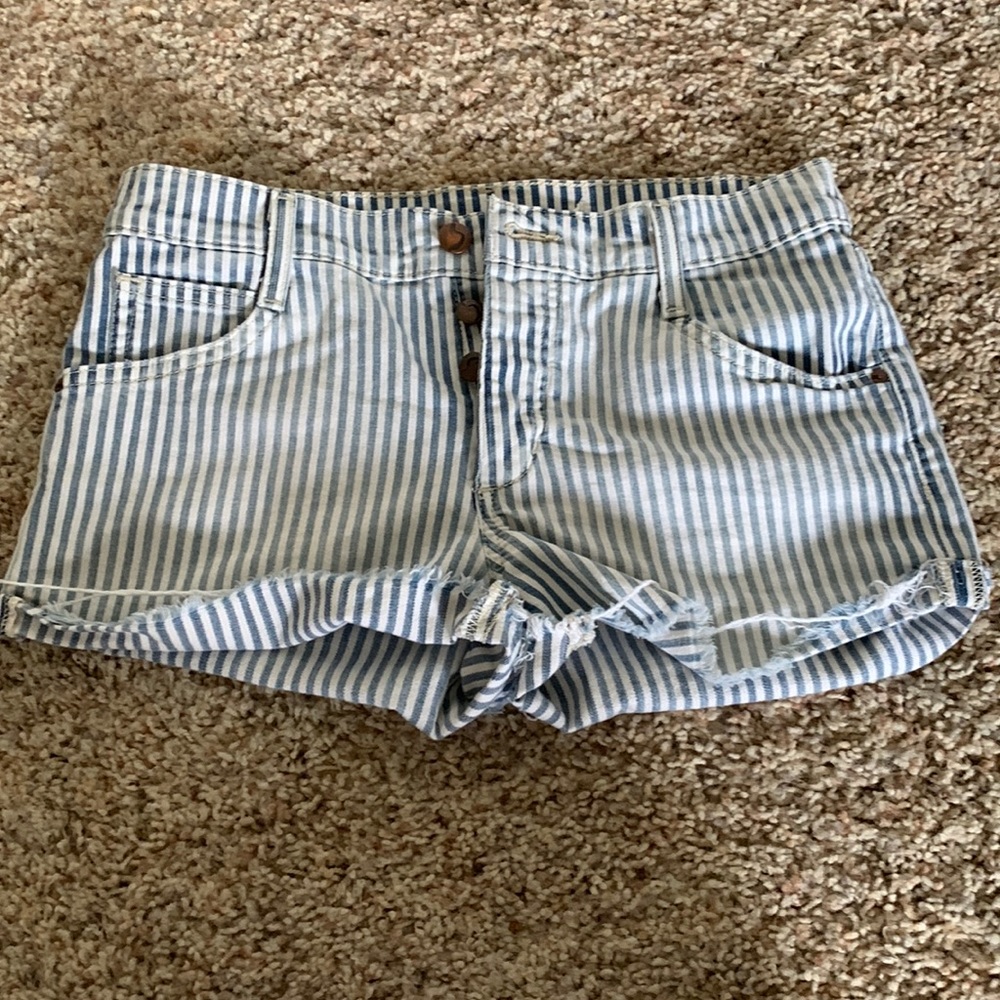 Joe’s stripe shorts